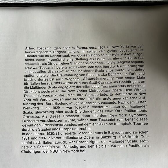 Giacomo Puccini LA BOHÈME TOSCANINI EDITION 1867-1956 RCA Vinyl Records - Picture 7 of 15